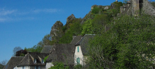 Village de Carlat (Cantal)